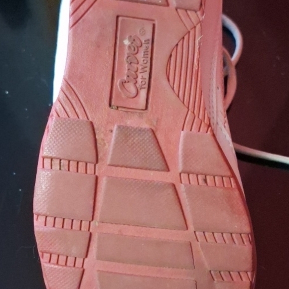 Curves for Women White & Red Walking Shoes - Size 7 Worn - Picture 5 of 6